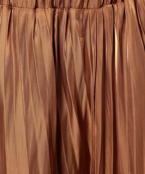 green label relaxing（グリーンレーベルリラクシング）の「■■■KF ピカピカ プリーツスカート ◆（スカート・レディース・ブラック/イエロー/オレンジ・FREE）」の15枚目の写真