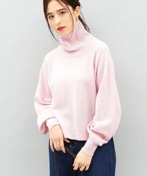 ADAM ET ROPE' | ウールクロップドタートルニットプルオーバー(ニット/セーター)