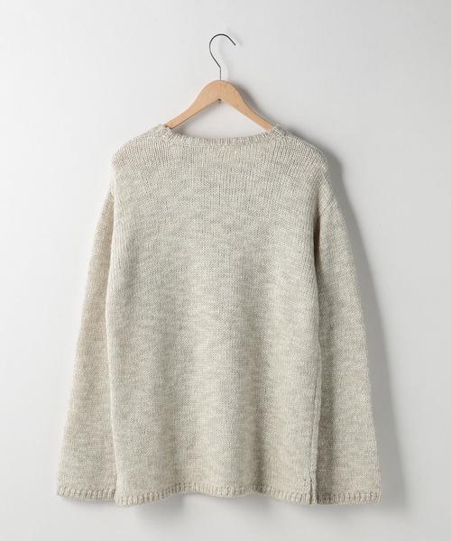 coen(コーエン)の「メランジクルーネックニット(ニット/セーター・メンズ・ブラック/ベージュ・MEDIUM/X-LARGE/SMALL/LARGE)」の12枚目の写真