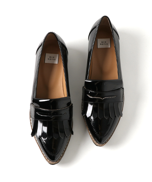 INTERPLANET（インタープラネット）の「【MIO NOTIS】キルトローファー（ローファー・レディース・シルバー/ボルドー/ブラック・22.5cm/24.5cm/23.5cm）」の5枚目の写真