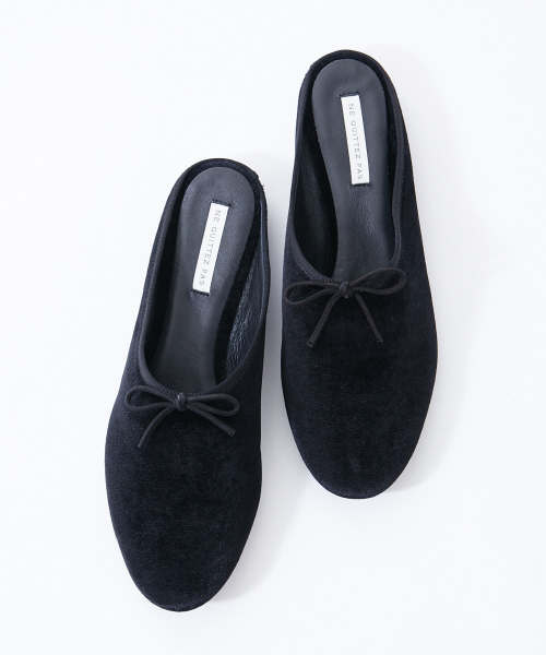 PICHE ABAHOUSE(ピシェ アバハウス)の「★ne Quittez pas バレエスリッパ(バレエシューズ・レディース・ブラック/ネイビー/ボルドー・37/36/38)」の3枚目の写真