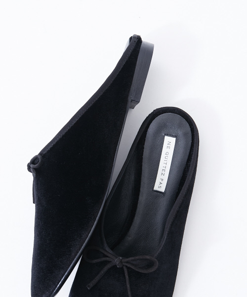 PICHE ABAHOUSE(ピシェ アバハウス)の「★ne Quittez pas バレエスリッパ(バレエシューズ・レディース・ブラック/ネイビー/ボルドー・37/36/38)」の12枚目の写真