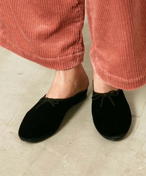 PICHE ABAHOUSE(ピシェ アバハウス)の「★ne Quittez pas バレエスリッパ(バレエシューズ・レディース・ブラック/ネイビー/ボルドー・37/36/38)」の5枚目の写真