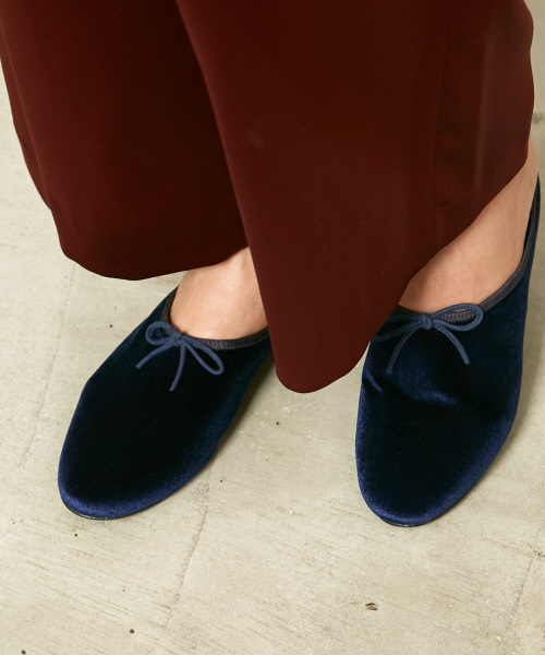 PICHE ABAHOUSE(ピシェ アバハウス)の「★ne Quittez pas バレエスリッパ(バレエシューズ・レディース・ブラック/ネイビー/ボルドー・37/36/38)」の4枚目の写真