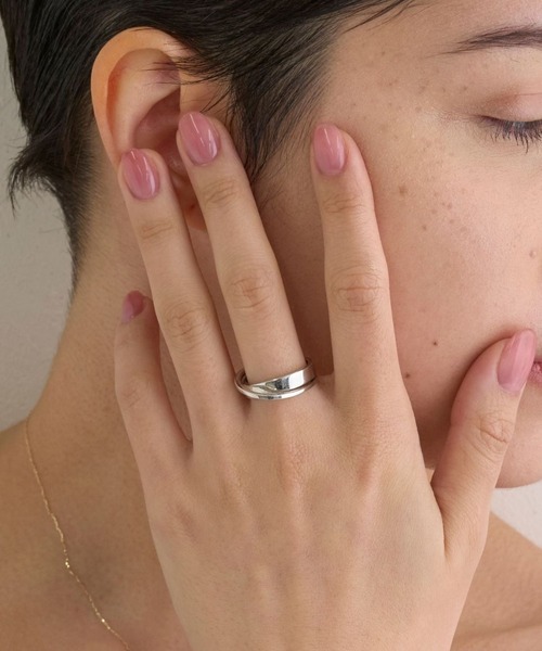 JUPITER(ジュピター)の「【SV925】シルバーワイドリング(リング・レディース・シルバー・#13/#11)」の20枚目の写真