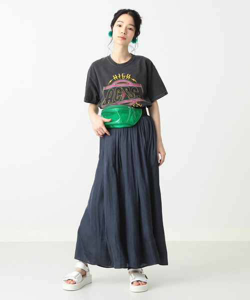 Ray BEAMS（レイビームス）の「GOOD SPEED / ACDC Higt Voltage Tシャツ（Tシャツ/カットソー・レディース・ブラック・ONE SIZE）」の12枚目の写真