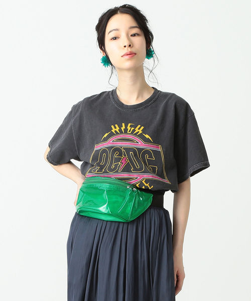 Ray BEAMS（レイビームス）の「GOOD SPEED / ACDC Higt Voltage Tシャツ（Tシャツ/カットソー・レディース・ブラック・ONE SIZE）」の16枚目の写真