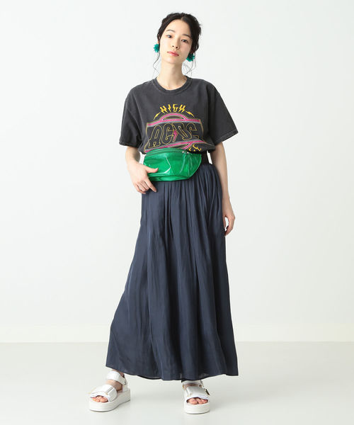 Ray BEAMS（レイビームス）の「GOOD SPEED / ACDC Higt Voltage Tシャツ（Tシャツ/カットソー・レディース・ブラック・ONE SIZE）」の6枚目の写真