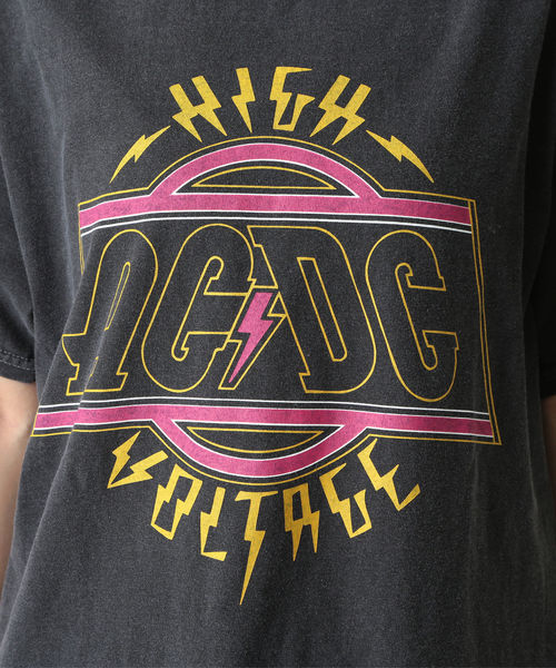 Ray BEAMS（レイビームス）の「GOOD SPEED / ACDC Higt Voltage Tシャツ（Tシャツ/カットソー・レディース・ブラック・ONE SIZE）」の11枚目の写真