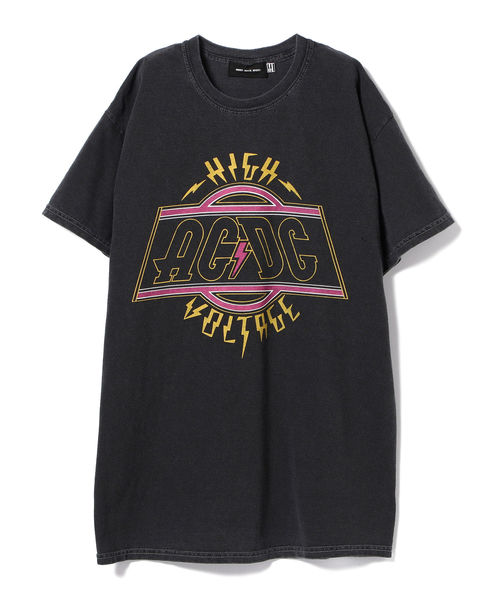 Ray BEAMS（レイビームス）の「GOOD SPEED / ACDC Higt Voltage Tシャツ（Tシャツ/カットソー・レディース・ブラック・ONE SIZE）」の18枚目の写真