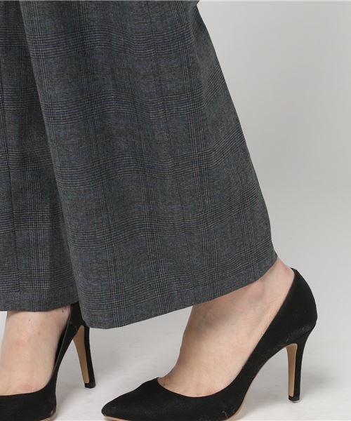 plage（プラージュ）の「グレンチェック オーバーオール◆（サロペット/オーバーオール・レディース・ブラウン/その他1・34/36/38）」の7枚目の写真