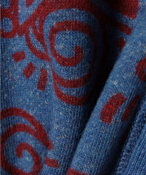 HYSTERIC MINI(ヒステリックミニ)の「Graffiti borderPop Mini Vネックカーディガン (カーディガン/ボレロ・キッズ・オフホワイト/ネイビー・130/140)」の5枚目の写真