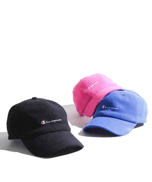 Champion（チャンピオン）の「∴WEGO/Champion別注フリースキャップ（キャップ・メンズ・ブラック/ピンク/ブルー・FREE）」の12枚目の写真
