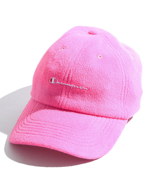 Champion（チャンピオン）の「∴WEGO/Champion別注フリースキャップ（キャップ・メンズ・ブラック/ピンク/ブルー・FREE）」の6枚目の写真