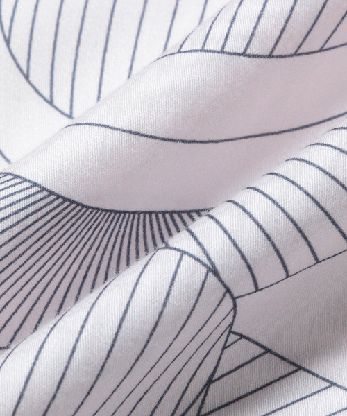 SALON adam et rope'（サロン アダム エ ロペ）の「【MAISON DU BON】カップ＆ソーサープリントロングスカート（スカート・レディース・オフホワイト・F）」の2枚目の写真