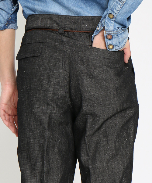 ABAHOUSE(アバハウス)の「【AT-SCELTA/原宿店限定】Cotton Line Pants(その他パンツ・メンズ・ブラック/ブルー・44/46/48)」の8枚目の写真