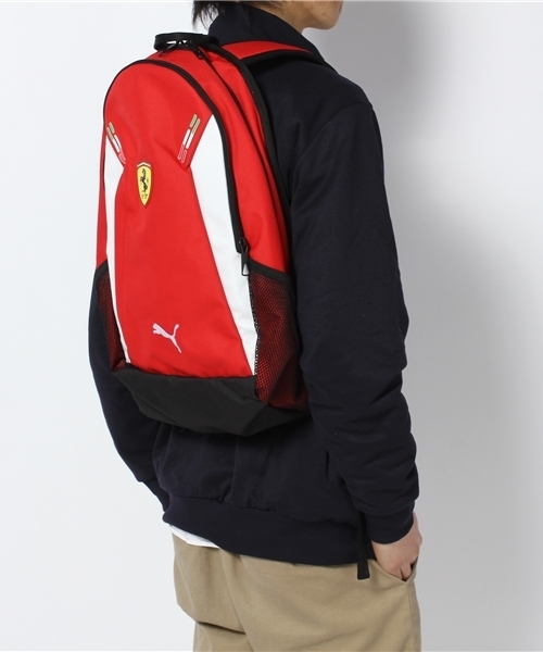 PUMA（プーマ）の「レプリカ バックパック - フェラーリ（バックパック/リュック・メンズ・レッド/ブラック・フリー）」の11枚目の写真