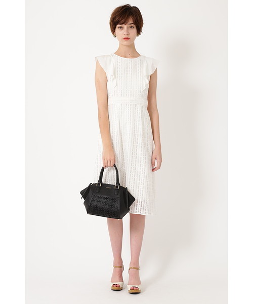 JILL STUART（ジルスチュアート）の「アラムレースラッフルスリーブ 