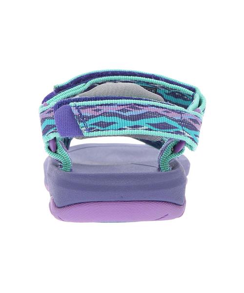 Teva（テバ）の「キッズテバハリケーンXLT2（サンダル・キッズ・ブラック/パープル・19cm/20cm）」の10枚目の写真
