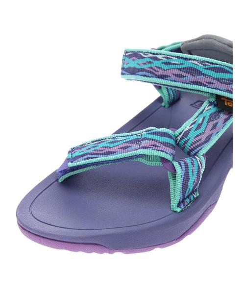 Teva（テバ）の「キッズテバハリケーンXLT2（サンダル・キッズ・ブラック/パープル・19cm/20cm）」の7枚目の写真
