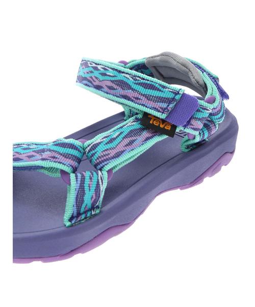 Teva（テバ）の「キッズテバハリケーンXLT2（サンダル・キッズ・ブラック/パープル・19cm/20cm）」の9枚目の写真