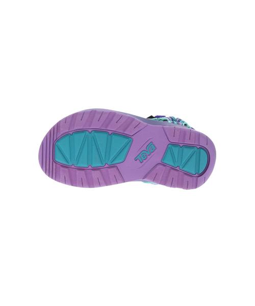 Teva（テバ）の「キッズテバハリケーンXLT2（サンダル・キッズ・ブラック/パープル・19cm/20cm）」の6枚目の写真