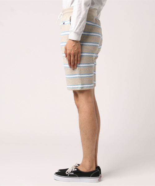 Champion(チャンピオン)の「【Champion/チャンピオン】メンズ キャンパス ショートパンツ(その他パンツ・メンズ・ベージュ/ホワイト/ブルー系その他2/ブルー系その他・LARGE/MEDIUM)」の6枚目の写真
