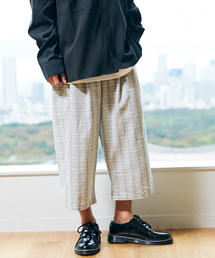 kutir | Cropped wide PANTS / ワイドクロップドパンツ　ガウチョパンツ(その他パンツ)