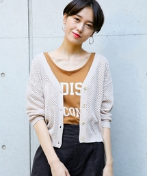 LOWRYS FARM | アイレットカーデ　803218(カーディガン/ボレロ)