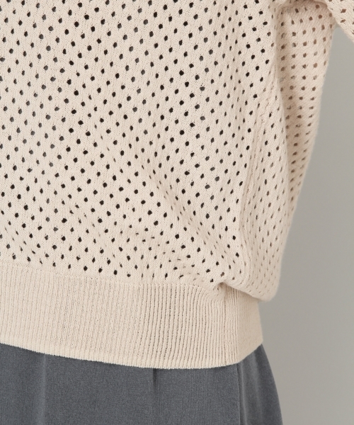 LOWRYS FARM（ローリーズファーム）の「アイレットカーデ　803218（カーディガン/ボレロ・レディース・ブラック/レッド/イエロー/アイボリー・MEDIUM/LARGE）」の14枚目の写真