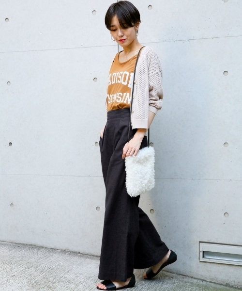 LOWRYS FARM（ローリーズファーム）の「アイレットカーデ　803218（カーディガン/ボレロ・レディース・ブラック/レッド/イエロー/アイボリー・MEDIUM/LARGE）」の20枚目の写真