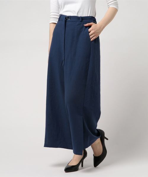 LBC(エルビーシー)の「サイドスリットワイドパンツ(その他パンツ・レディース・ブラック/ネイビー・M/L)」の5枚目の写真