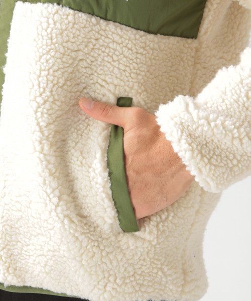 BAYFLOW（ベイフロー）の「ボアナイロンリバーシブルブルゾン 18AW（ブルゾン・メンズ・ブラック/カーキ/パープル・SMALL/MEDIUM/LARGE）」の19枚目の写真