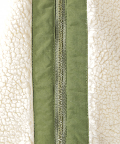 BAYFLOW（ベイフロー）の「ボアナイロンリバーシブルブルゾン 18AW（ブルゾン・メンズ・ブラック/カーキ/パープル・SMALL/MEDIUM/LARGE）」の22枚目の写真