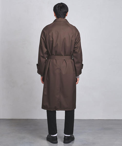 AURALEE(オーラリー)の「<AURALEE(オーラリー)>W/SOUTIEN COAT(ステンカラーコート・メンズ・ダークブラウン・3/4)」の10枚目の写真