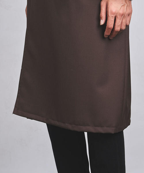 AURALEE(オーラリー)の「<AURALEE(オーラリー)>W/SOUTIEN COAT(ステンカラーコート・メンズ・ダークブラウン・3/4)」の3枚目の写真