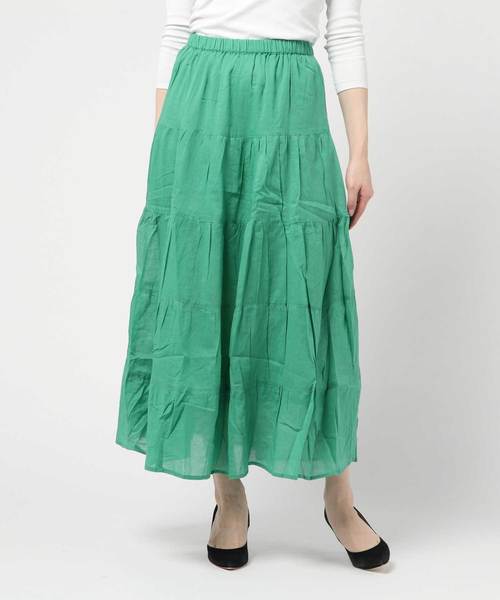 Fort Point フォーポイント の Fort Point インド綿マキシスカート スカート Wear Fort Point フォーポイント の Fort Point インド綿マキシスカート スカート Wear