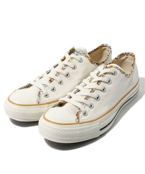 CONVERSE(コンバース)の「ALL STAR FL-PIPING OX/オールスター FLパイピング OX(スニーカー・レディース・オフホワイト/オリーブ/グレイッシュブルー・7.5/7/4.5/5.5/5/6.5/10.5/11.5/3/8.5/9.5/4/8/6/9/3.5)」の2枚目の写真