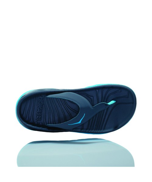 HOKA（ホカ）の「ホカ HOKA ORA RECOVERY FLIP 1099676（サンダル・レディース・ネイビー・23.0cm/24.0cm/25.0cm）」の3枚目の写真