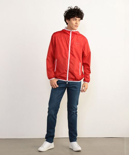 ARMANI EXCHANGE(アルマーニエクスチェンジ)の「【A|Xアルマーニ エクスチェンジ】リバーシブル ジップアップフーディ(ブルゾン・メンズ・ブラック系その他/レッド系その他・LARGE/MEDIUM/SMALL/X-LARGE/X-SMALL)」の14枚目の写真