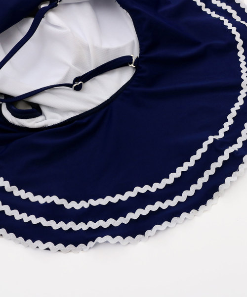 Dalfwin（ダールフィン）の「水着レディース ワンショルダーモノキニ（水着・レディース・カーキ/ブラック/ネイビー/ホワイト・S/M/L）」の21枚目の写真