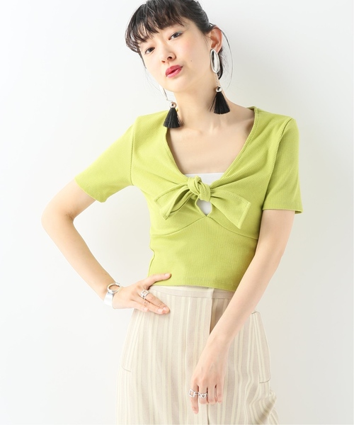 CITYSHOP（シティーショップ）の「LISA SAYS GAH Rio Tee（シャツ/ブラウス・レディース・レッド/グリーン・SMALL）」の2枚目の写真