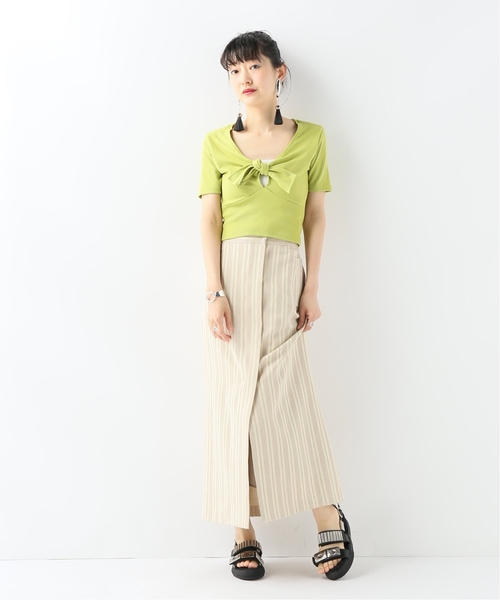 CITYSHOP（シティーショップ）の「LISA SAYS GAH Rio Tee（シャツ/ブラウス・レディース・レッド/グリーン・SMALL）」の7枚目の写真