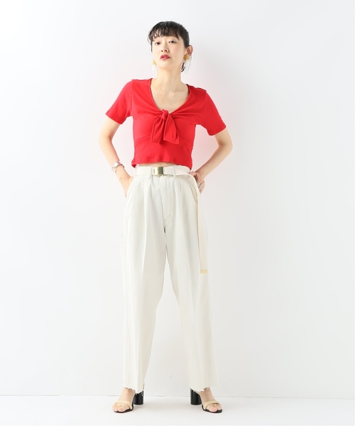 CITYSHOP（シティーショップ）の「LISA SAYS GAH Rio Tee（シャツ/ブラウス・レディース・レッド/グリーン・SMALL）」の5枚目の写真