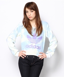 adidas Originals | アディダス オリジナルス タイダイ 空柄 カットソー adidas Originals TREFOIL CREW SORA M35447(スウェット)