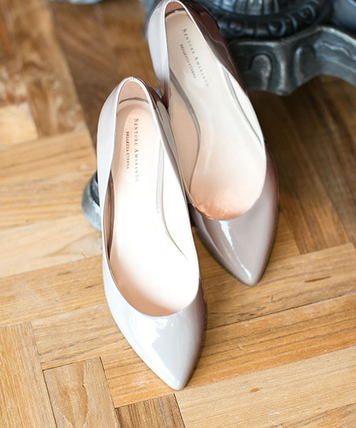 NANO universe（ナノユニバース）の「ローウェッジラバーソールパンプス（パンプス・レディース・ブラック/ベージュ・38/36/37/35）」の15枚目の写真