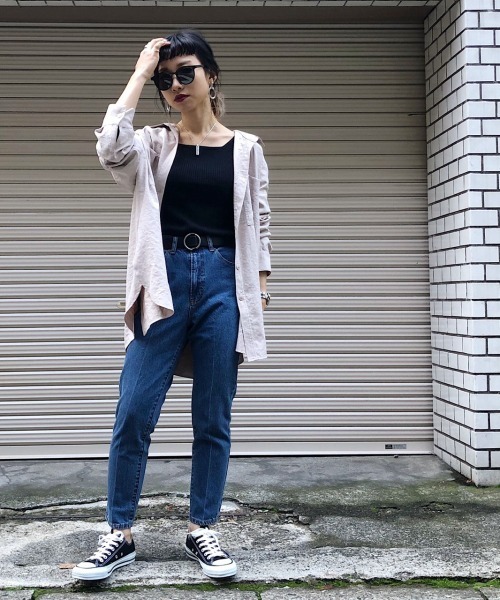 PAGEBOY(ページボーイ)の「スクエアネックリブプルオーバー(Tシャツ/カットソー・レディース・オフホワイト/モカ/グレー/ブラック・FREE)」の8枚目の写真