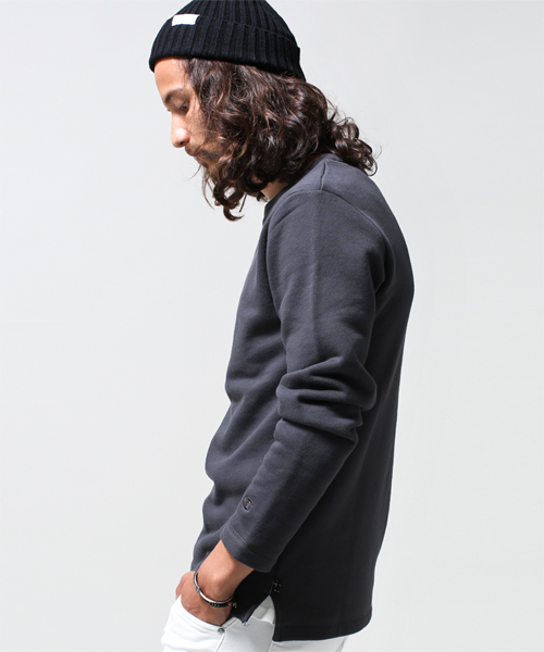 NANO universe(ナノユニバース)の「champion×ripvanwinkle/ 別注PULLOVER(スウェット・メンズ・ブラック/グレー・SMALL/LARGE/MEDIUM/X-LARGE)」の11枚目の写真