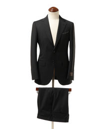 BEAMS F（ビームスエフ）の「BEAMS F / CANONICO ウールモヘヤ ブラック スーツ（スーツセット・メンズ）」