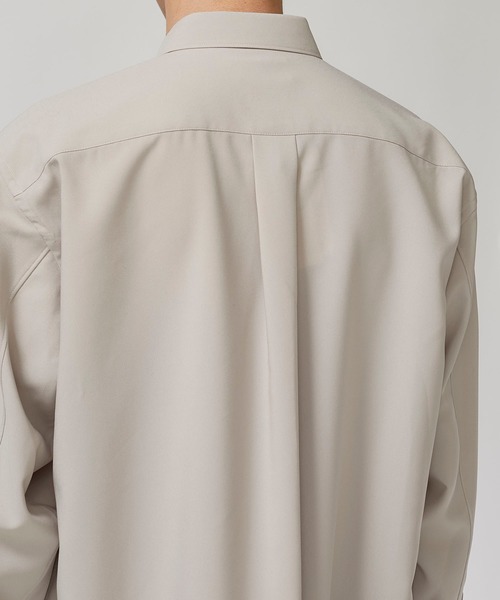 FACTOTUM（ファクトタム）の「【FACTOTUM】EX.ポプリンワイドシャツ/ 09060639（シャツ/ブラウス・メンズ・ベージュ/ミント/グリーン・44/46）」の9枚目の写真